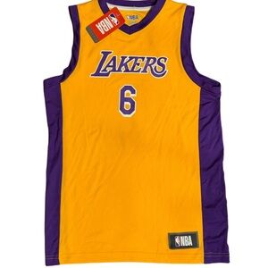 LeBron James Youth Los Angeles Lakers Jersey | No. 6 | Size: Youth Large | NWT